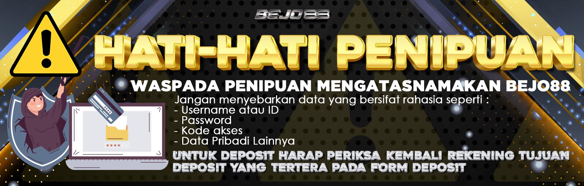 WASPADA PENIPUAN