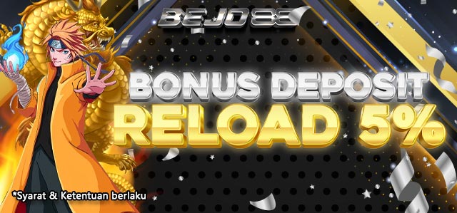 BONUS RELOAD 5% HARIAN